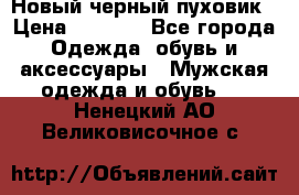 Новый черный пуховик › Цена ­ 5 500 - Все города Одежда, обувь и аксессуары » Мужская одежда и обувь   . Ненецкий АО,Великовисочное с.